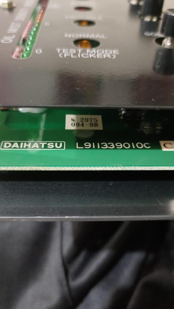 Daihatsu MD-9M Controller Assy PCB - Surplus stocks